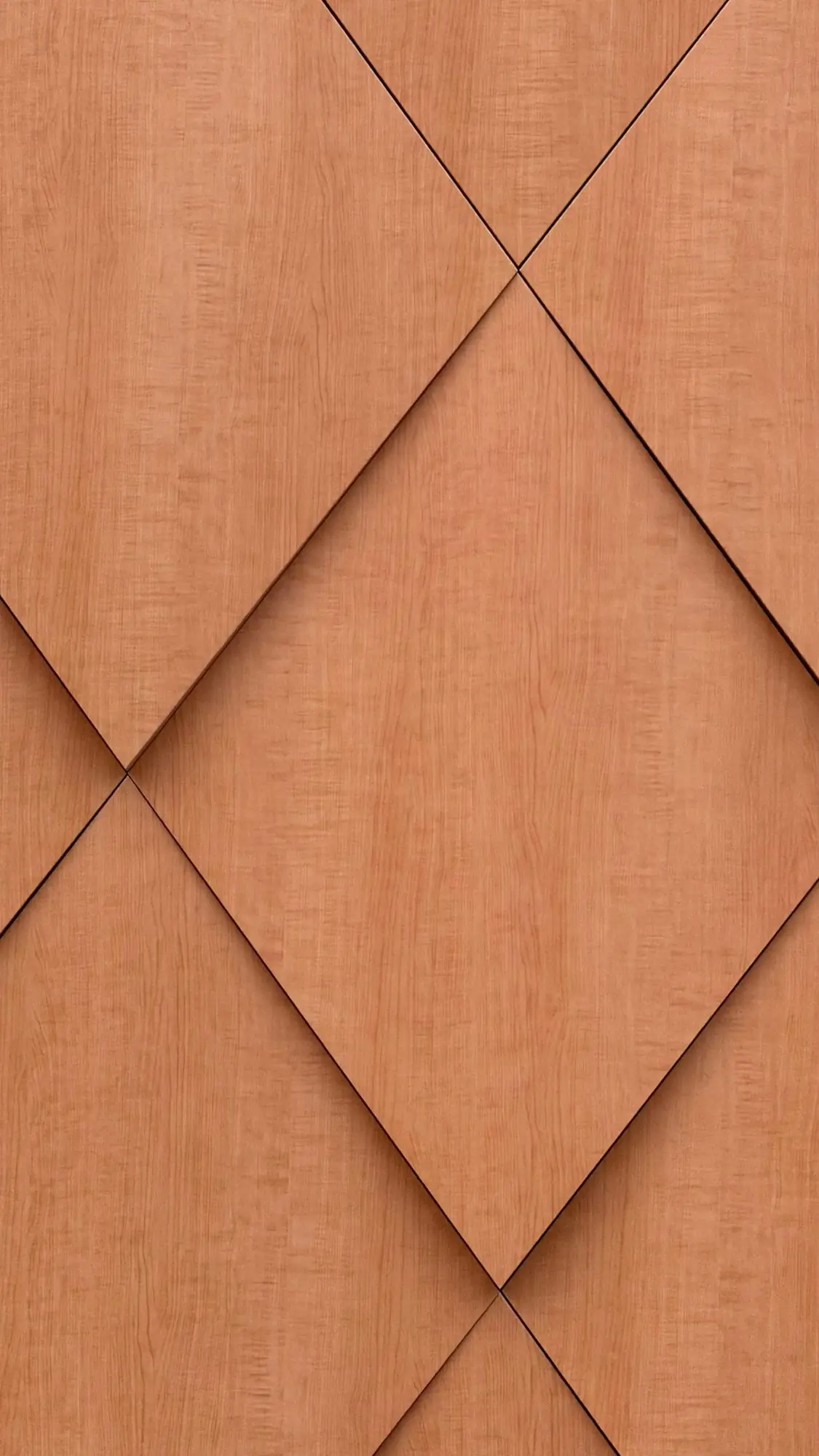 Wood-grain ACM diamond panel edges and shadow lines, Boston